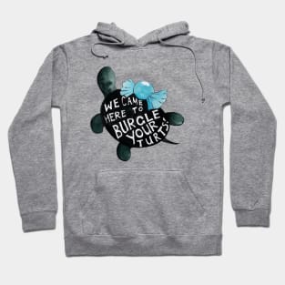 BLACK TURTLE BURGLES Hoodie